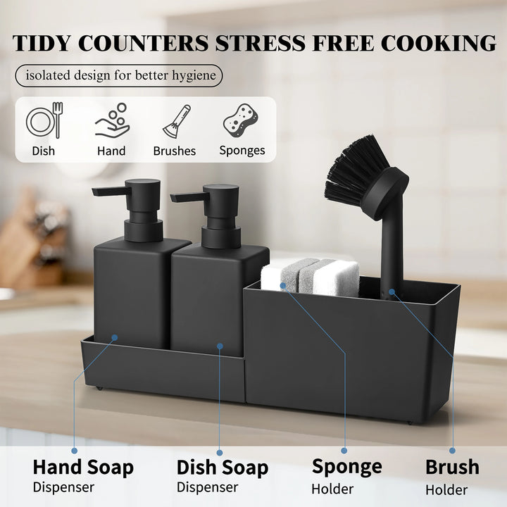 Kitchen Soap Dispenser Set